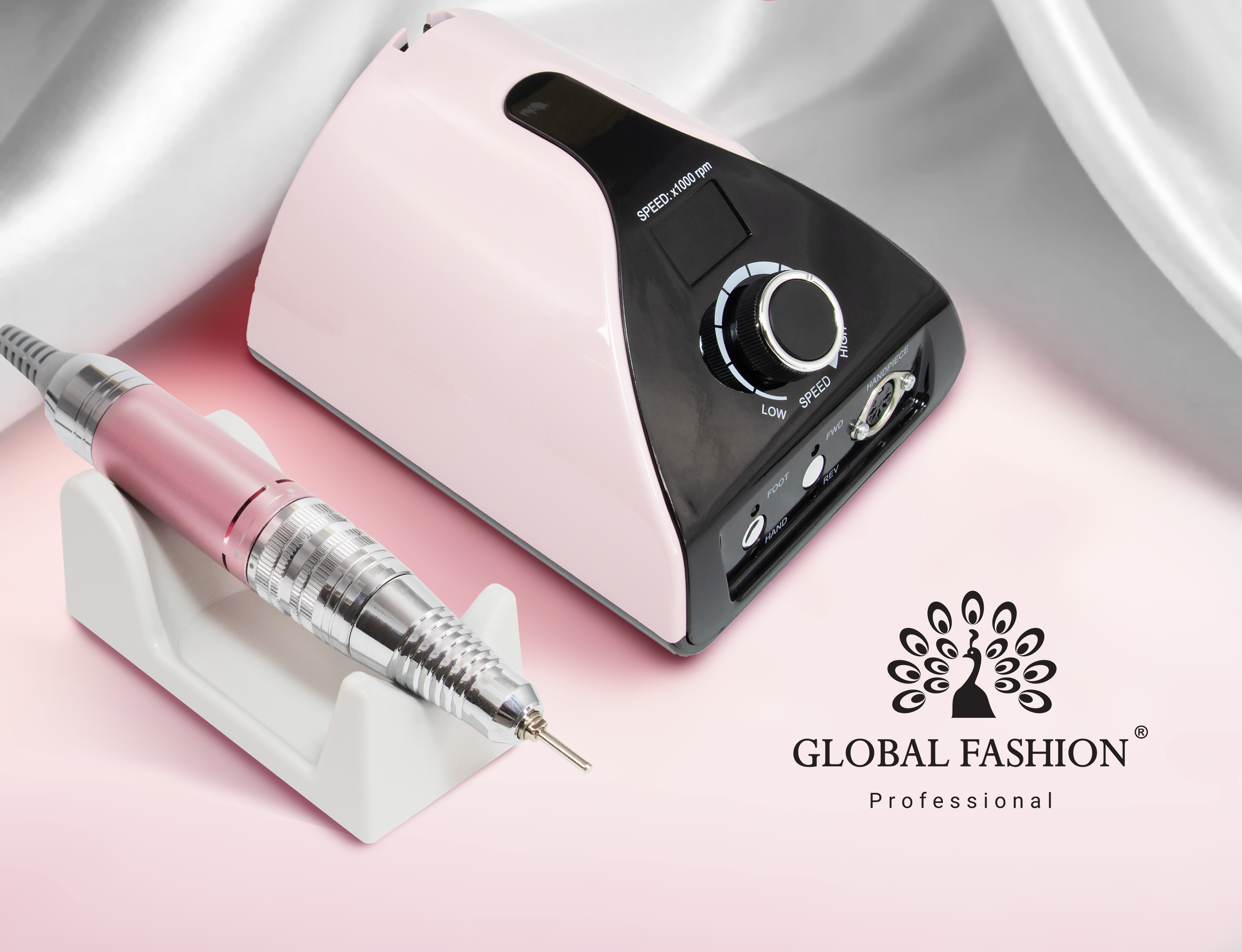 Аппарат для маникюра и педикюра ZS-711 65W 35000 об/мин: топовая модель от Global Fashion